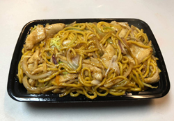 Chicken Lo Mein at New Asian Bistro, Hometown, PA.