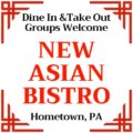 New Asian Bistro, Hometown PA
